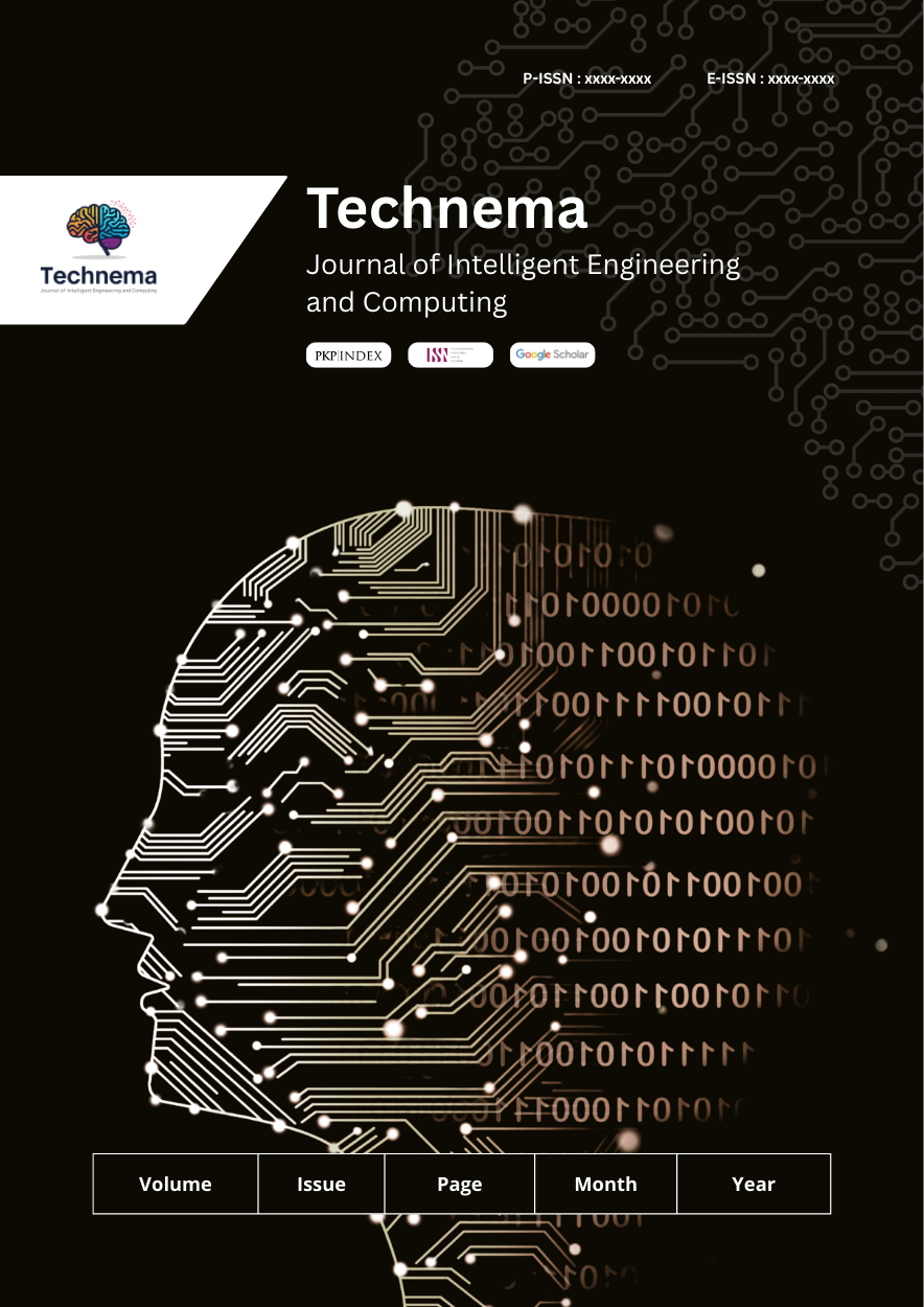 					View Vol. 1 No. 3 (2026): Technema: Journal of Intelligent Engineering and Computing
				