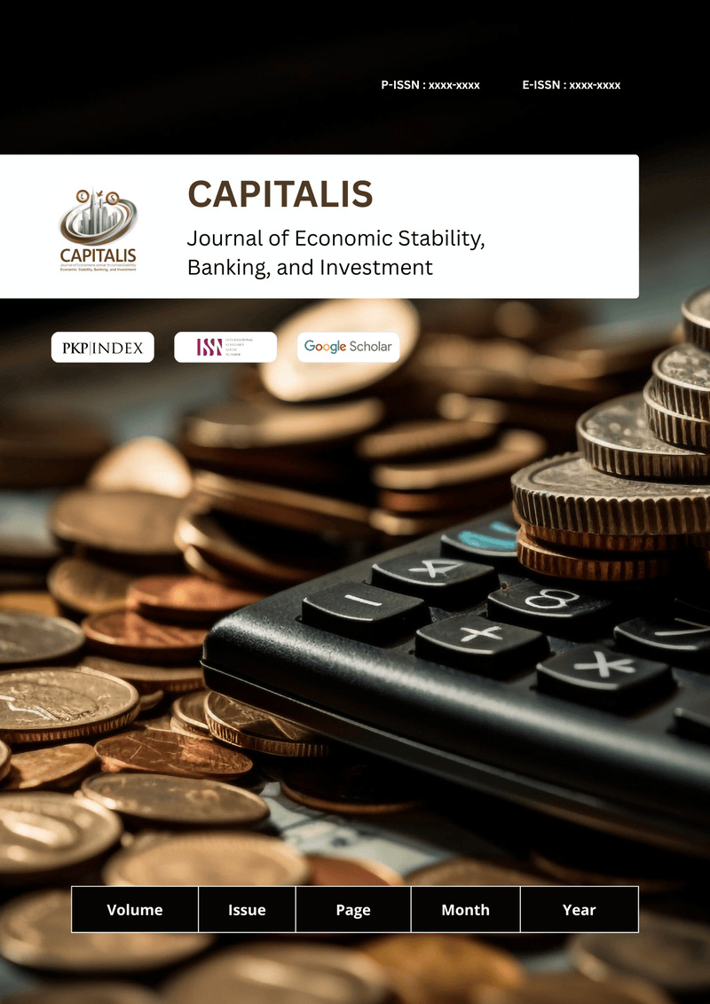 					View Vol. 1 No. 2 (2026): : June: Capitalis: Journal of Economic Stability, Banking, and Investment
				